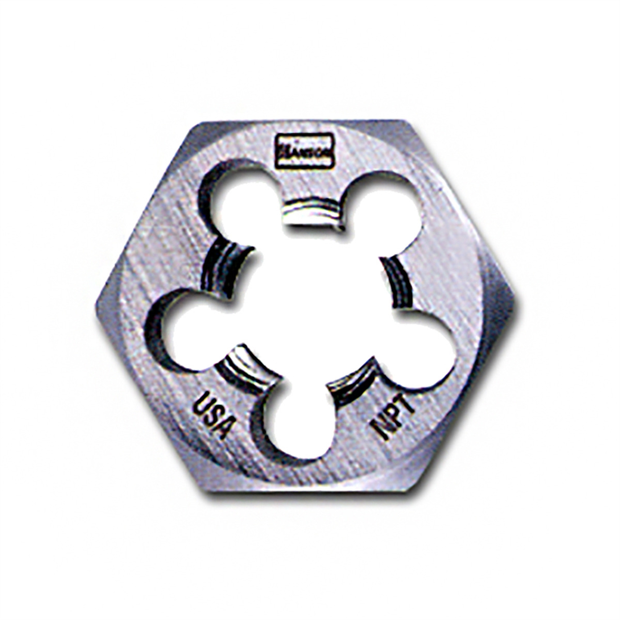 Hanson Pipe Die — 1/2in. 14NPT, 1-7/16in. Across, Model# HAN7005